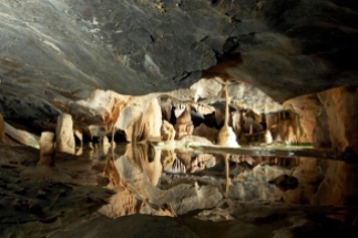 The "glittering caves" of Cheddar Gorge
